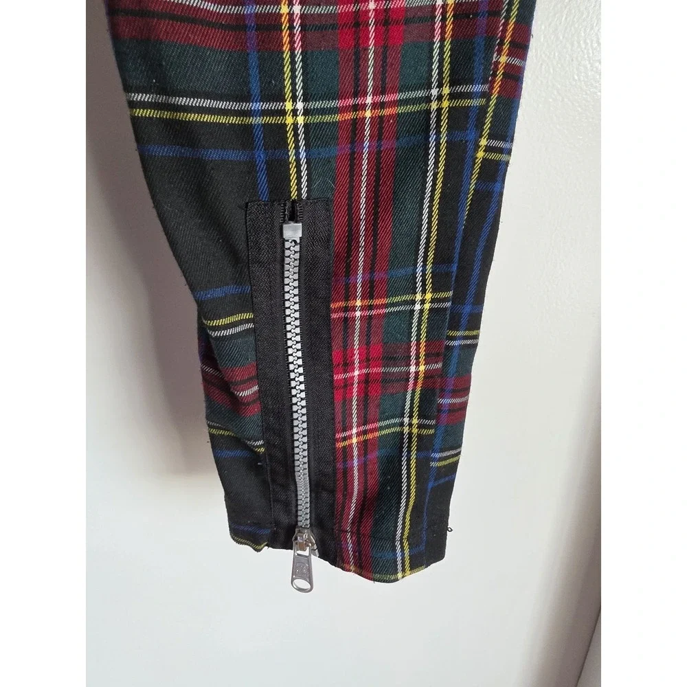 Harajuku Mini x Target Girls Sz 16 Plaid Pants Multi Color Streetwear Trousers